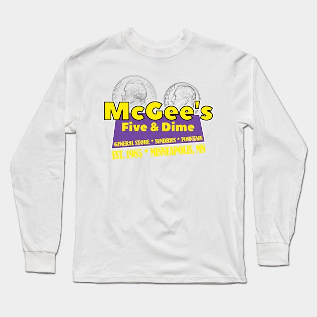 My Boss was Mr. McGee Long Sleeve T-Shirt by RetroZest